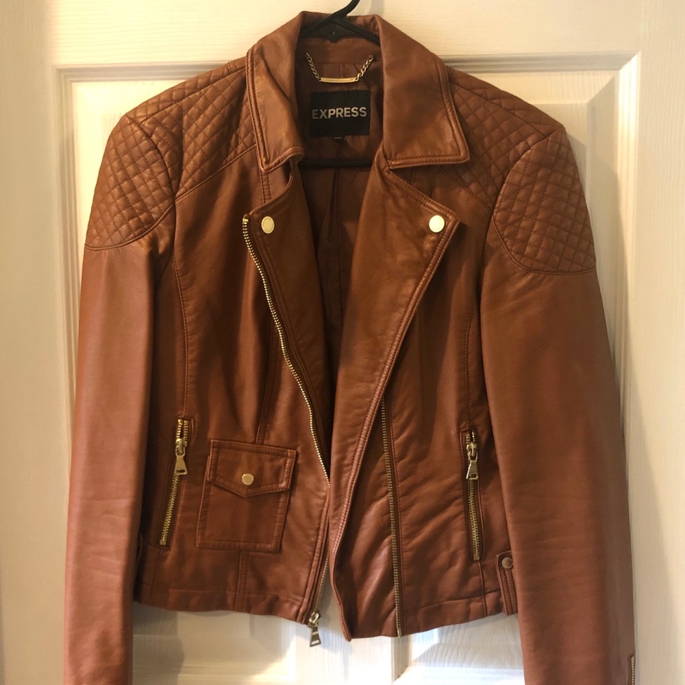 Express Faux Leather Jacket